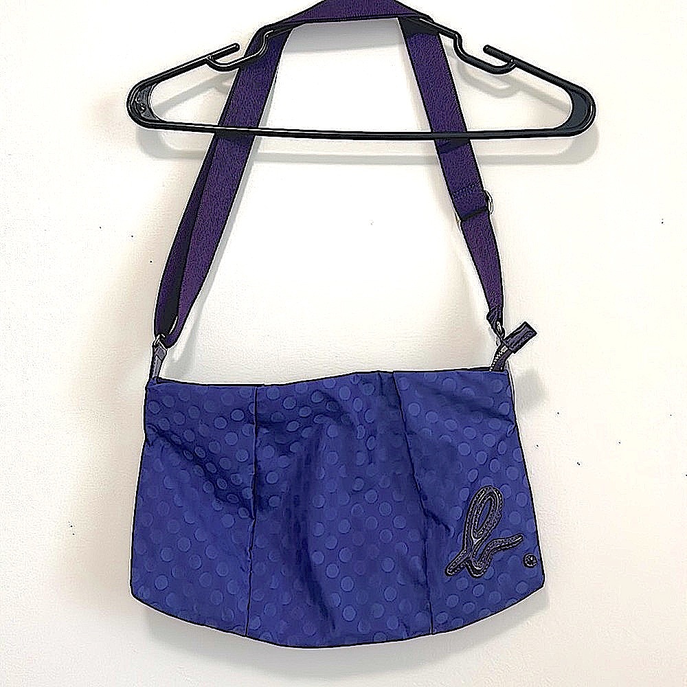Agnes B. Purple Polka Dot Bag Brand new!